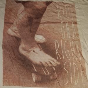 EUC SM Insight 'Ride On The Right Side' Tee